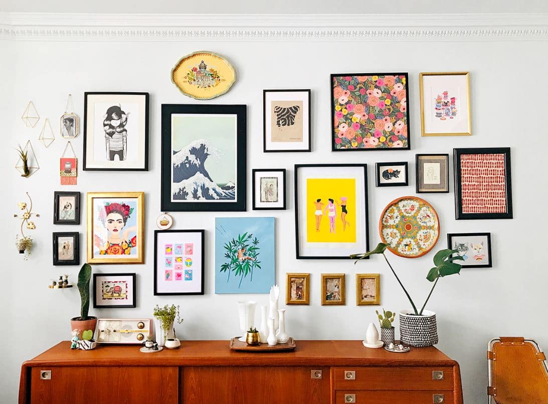 Design And Make Your Own Gallery Wall Metro Style